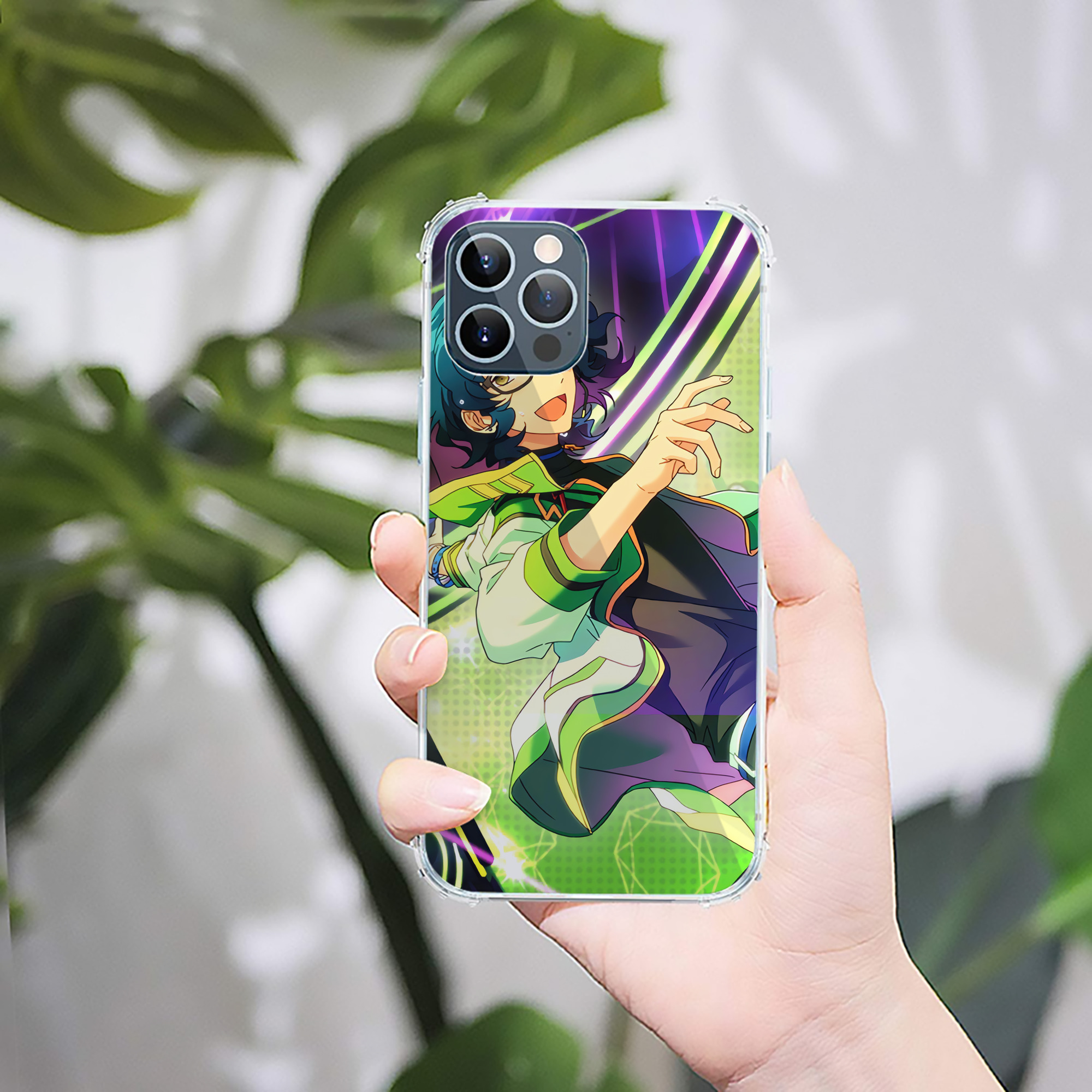 （画像用） あんさんぶるスターズ! Ensemble Stars 【iPhone 12シリーズ対応】透明スマホケース（クリアソフトケース）